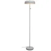 Image de it's about RoMi Porto - Lampadaire moderne - Gris clair - Diamètre 30 cm - Rond - Fer - Pour salon et chambre à coucher