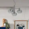 Image de IT´S ABOUT ROMI IT'S ABOUT ROMI Suspension Bologna, gris clair, 4 lampes