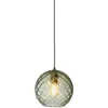 Image de it's about RoMi [DL] Lampe suspendue en verre Venice Boule Vert
