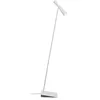 Image de it's about RoMi [DL] Lampe de sol en fer bordeaux, hauteur 145 cm, LED GU10/abat-jour h.26 x 6 cm, blanc