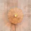 Image de GOOD & MOJO Applique murale Panama, naturel, Ø 45 cm, connecteur