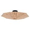 Image de Good&Mojo Plafonnier Panama - Naturel - 65 x 65 x 7 cm - Autres - Raffia