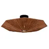 Image de Good&Mojo Plafonnier Panama - Marron - 65 x 65 x 7 cm - Autres - Raffia