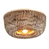 Image de Good&Mojo Plafonnier Barbade - Naturel - Diamètre : 35 cm - Rond - Bambou