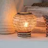 Image de GOOD & MOJO Lampe de table Barbados, marron, Ø 25 cm, bambou, E27