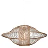 Image de Good&Mojo Maui Suspension ronde en bambou naturel Ø 70 cm Pour salon et chambre à coucher
