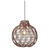 Image de Good&Mojo Mendoza Suspension ronde en bambou naturel Ø 35 cm Pour salon et chambre à coucher