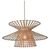 Image de Good&Mojo Machupicchu Suspension ronde en bambou naturel Ø 57 cm Pour salon et chambre à coucher