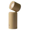Image de it's about RoMi Lampe de table Milan - Beige - 6,5 x 6,5 x 19 cm - Ronde - Métal - Lampe de table pour salon et chambre à coucher - Lampe de table moderne - Décoration de Noël - Cadeau pour elle