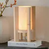 Image de GOOD & MOJO Lampe de table Corsica, naturel, 30 cm, bois d'aulne