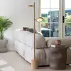Image de GOOD & MOJO Lampe sur pied LED Okinawa, à 2 lampes, naturel, 146 cm, bois