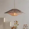 Image de GOOD & MOJO suspension Lumbini, Ø60 cm, gris clair, cordon en papier