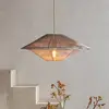 Image de GOOD & MOJO suspension Lumbini, Ø50 cm, gris clair, corde en papier