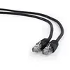 Image de Gembird PP6U-2M/BK câble de réseau Cat6 U/UTP (UTP) Noir - Câbles de réseau (2 m, Cat6, U/UTP (UTP), RJ-45, RJ-45, Noir)