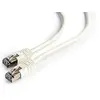 Image de Gembird PP6-0.25M/W câble de réseau 0,25 m Cat6 F/UTP (FTP) Blanc - Câbles de réseau (0,25 m, Cat6, F/UTP (FTP), RJ-45, RJ-45, Blanc)
