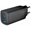 Image de Gembird Chargeur Rapide USB-PD 3 Ports 67 W GaN - Noir