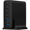 Image de CARGADOR RAPIDO GEMBIRD USB GAN DE 6 PUERTOS 75 W Negro