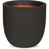 Image de CAPI EUROPE Jardinière URBAN SMOOTH - 43x41 cm - Noir