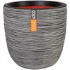 Image de Capi Europe - Pot Boule Rib NL - 54x52 - Anthracite - Ouverture Ø55 - Pot intérieur et extérieur - KOFZ935
