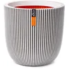 Image de Capi Europe - Pot Boule Groove NL - 35x34 - Ivoire - Ouverture Ø35 - Pot intérieur et extérieur - KGVI932