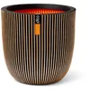 Image de Capi Europe - Pot Boule Groove NL - 35x34 - Or - Ouverture Ø35 - Pot intérieur et extérieur - KGVGB932