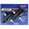Image de BBB HydroStop BBS-13 Patins de frein Lot de 4 Noir
