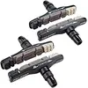 Image de BBB MTB TriStop BBS-14T Patins de frein Lot de 4 Tricolore