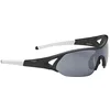 Image de BBB 2.973.254.401 Lunettes de Soleil Sport Impact BSG-44 Noir Mat/Verres et Branches Blancs