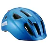 Image de BBB Cycling Casque de vélo Unisexe pour Enfant Sonar | Garçons et Filles | Cycling Skateboard Scooter | BHE-171 | Bleu Brillant M (52-58 cm)