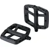 Image de BBB Cyclisme Decoder Pédales VTT Pédales VTT Forte Grip et Broches Réglables Pédales Plateforme Composite pour Cyclisme Noir Mat BPD-37