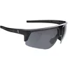 Image de BBB Cycling Lunettes de cyclisme durables pour homme et femme Protection UV 100% gravier Vélo de route et VTT Noir brillant Fumé Comet BSG-75