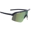 Image de BBB Cycling Lunettes de cyclisme à contraste élevé - Lunettes de soleil de cyclisme professionnelles pour homme et femme - Gravel Vélo de route et VTT Valor FLUX noir mat vert BSG-81