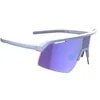 Image de BBB Cycling Lunettes de cyclisme à contraste élevé - Lunettes de soleil de cyclisme professionnelles pour homme et femme - Gravel Vélo de route et VTT Valor FLUX - Gris mat BSG-81