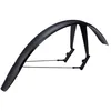 Image de BBB DiscGuard Plus BFD-66R Garde-Boue arrière étendu pour Route, Gravier et VTT   Libération Rapide et Frein à Disque Compatible avec Les Roues de 71,1 cm (pneus de 40 60 mm)