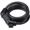 Image de BBB Antivol à combinaison CodeGuard pour vélo - 12 mm x 120 cm - Code à 4 chiffres réinitialisable - BBL-101