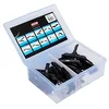 Image de 25 Paires Patins Frein V-Brake recharges pour Cartouche 72mm