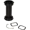 Image de Elvedes Unisexe - Boîtier de pédalier Twist Fit pour Adulte, Noir, 86 mm