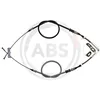 Image de ABS All Brake Systems K11285 Tirette à câble, frein de stationnement