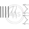 Image de ABS 1124q Kit d'accessoires, plaquettes de freins