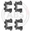 Image de ABS 1163q Kit d'accessoires, plaquettes de freins