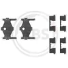 Image de A.B.S. 1185Q Kit d'accessoires plaquette de frein à disque Arrière