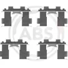 Image de ABS 1205q Kit d'accessoires, plaquettes de freins