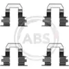 Image de ABS 1255q Kit d'accessoires, plaquettes de freins