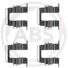 Image de ABS 1259q Kit d'accessoires, plaquettes de freins