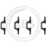 Image de ABS 1263Q kit d'accessoires de plaquette de frein