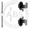Image de ABS 1273Q kit d'accessoires de plaquette de frein