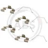 Image de ABS 1607q Kit d'accessoires, plaquettes de freins