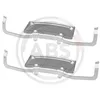 Image de ABS 1706Q kit d'accessoires de plaquette de frein