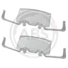 Image de ABS 1787Q kit d'accessoires de plaquette de frein