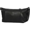 Image de Burkely Soft Skylar Sling Bag   Sac Bandoulière Femme en Cuir Noir   Design Minimaliste et Courbé   Sac Élégant du Quotidien